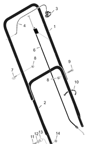Part Location Diagram of 643628BZ Murray Bracket, Stop Lever